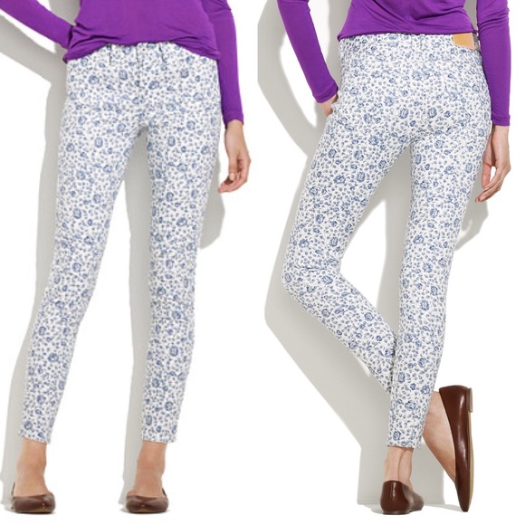 madewell floral jeans